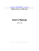 Jaton Video-348PCI-256Twin User manual