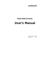 Unitech MS210 User manual