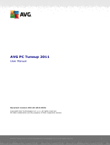 AVG PC TUNEUP 2011 User manual