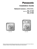 Panasonic BL-C160 Owner's manual