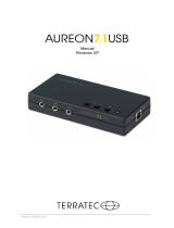 Terratec Aureon 7.1 USB Installation guide