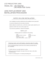 Sanyo LNS-T02E User manual