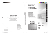 Sharp LC-60LE822E User manual