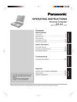 Panasonic Toughbook CF-31 User manual