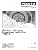 Miele T 8685 C Navitronic User manual