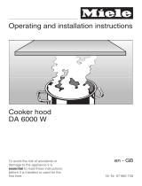 Miele DA 6000 W Datasheet