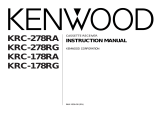 Kenwood Electronics KRC-178 RA User manual