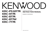 Kenwood Electronics KRC-777R Owner's manual