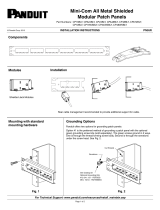 Panduit CPA24BLY Installation guide