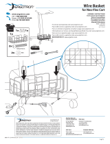 Ergotron NF Cart Wire Basket Kit User manual