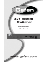 Gefen EXT-3GSDI-441 User manual
