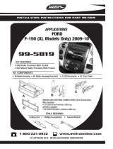 Metra 99-5819 User manual