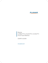 Planar Systems LX0801PTI User manual