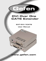 Gefen EXT-DVI-1CAT6 User manual