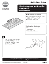 Micro Innovations Contemporary Multimedia User manual