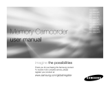Samsung SC MX20 - Camcorder - 680 KP User manual
