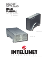 Intellinet Gigabit SATA NAS 3TB User manual