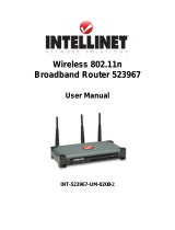 Intellinet Wireless 802.11n Broadband Router User manual