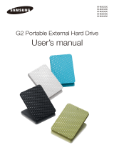 Samsung 500GB Potrable User manual