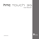 HTC Touch 3G User manual