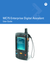 Motorola MC75 - Worldwide Enterprise Digital Assistant User manual