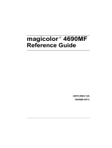 Konica Minolta magicolor 4690MF + A0DK151 User guide
