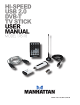 IC Intracom USB DVB-T TV User manual