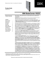 IBM BladeCenter HS22V User manual
