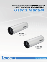 Vivotek VIVOTEK IP Camera IP8332, Bullet Network Camera with 1 Megapixel, IR-LED and H.264 compression for Outside Section User manual