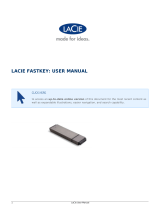 LaCie 120GB FastKey User manual