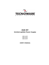 Tecnoware UPS EVO 3.0 Rack-Tower User manual