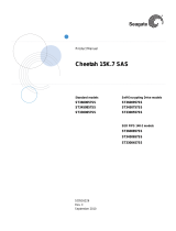 Seagate CHEETAH 15K.7 FC ST3300557FC User manual
