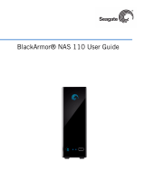 Seagate BlackArmor NAS 110 3TB, 3.5" User manual