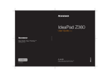 Lenovo Z360 Owner's manual