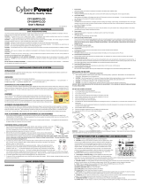 Cyber Power CP1500EPFCLCD User manual