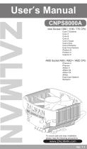 ZALMAN CNPS8000A User manual