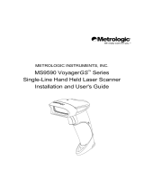 Metrologic MS9590 User manual