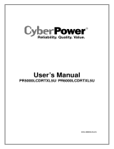 CyberPower PR6000LCDRTXL5U User manual