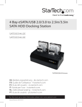 StarTech.com SATDOCK4U2E User manual