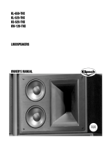 Klipsch KL-525-THX User manual