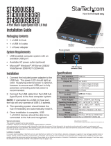 StarTech.com ST4300USB3GB Installation guide