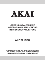 Akai ALD2216 Operating instructions