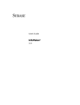 Sybase InfoMaker 11.5, CD, Win, ENG Specification