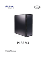 Antec P183 V3 User's User manual