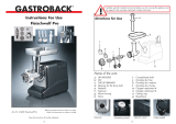 Gastroback 41402 Operating instructions