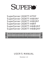 Supermicro 2026TT-H6RF User manual