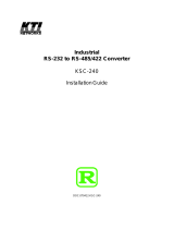 KTI Networks KSC-240 User manual