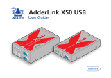 ADDER AdderLink X50 USB User manual