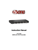 TV One 1T-CT-637 User manual