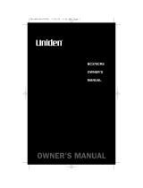 Uniden BC370CRS User manual